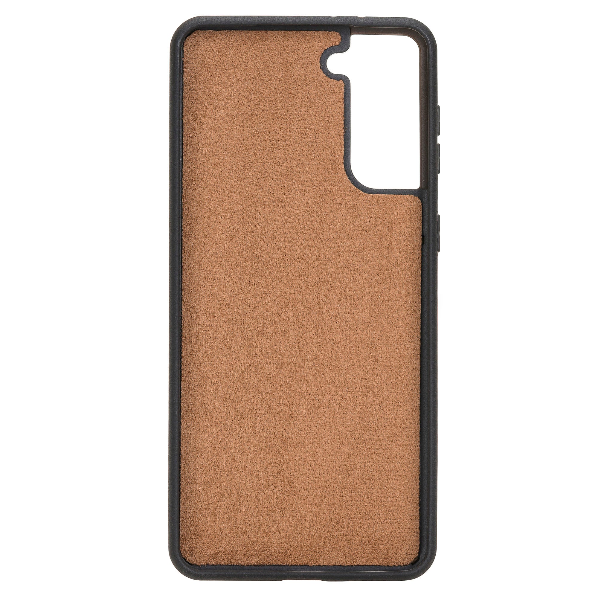 Magic Magnetic Detachable Leather Wallet Case for Samsung Galaxy S21 5G (6.2") - EFFECT BROWN - saracleather