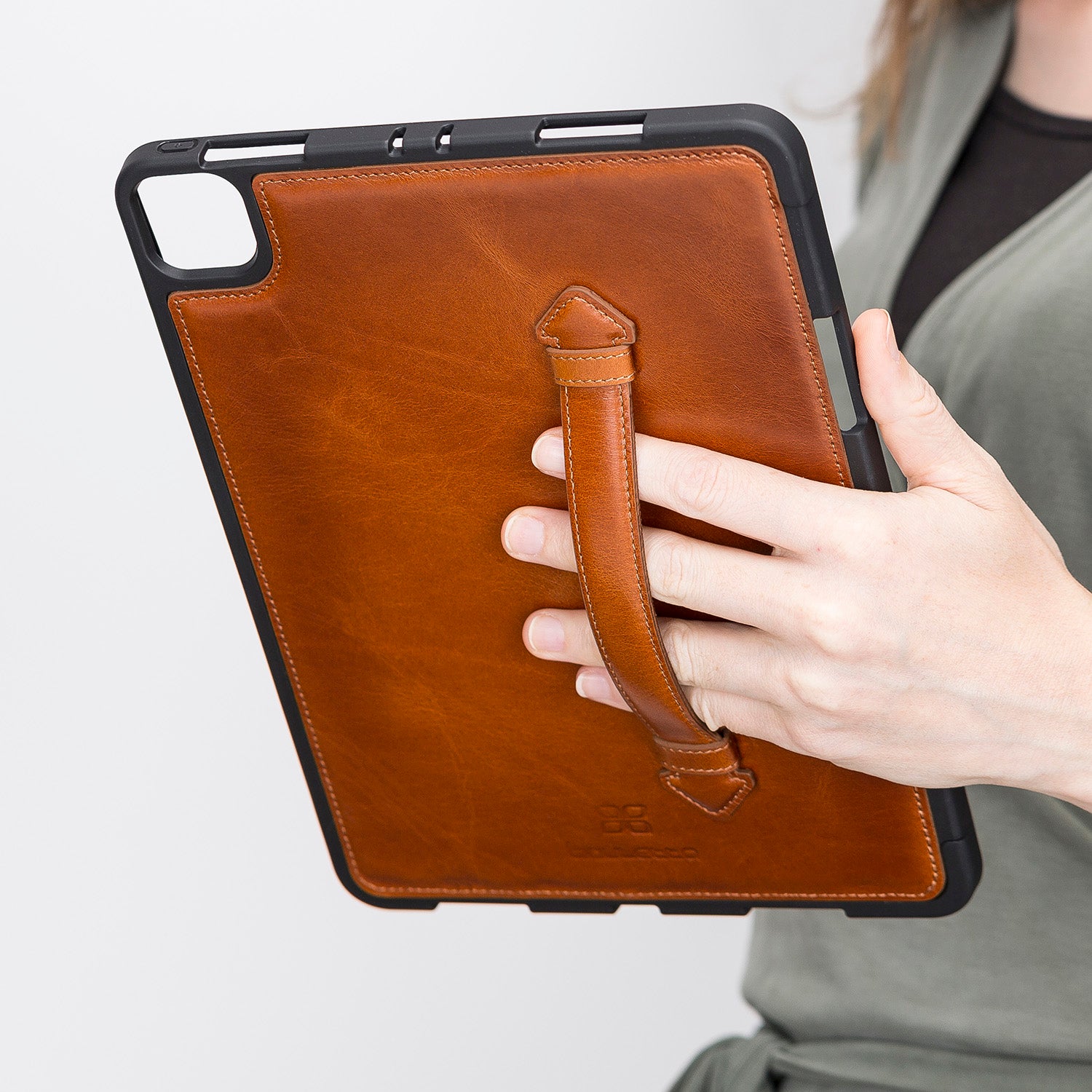 Felix Flex Cover Leather Back Case for iPad Pro 11" - EFFECT BROWN - saracleather