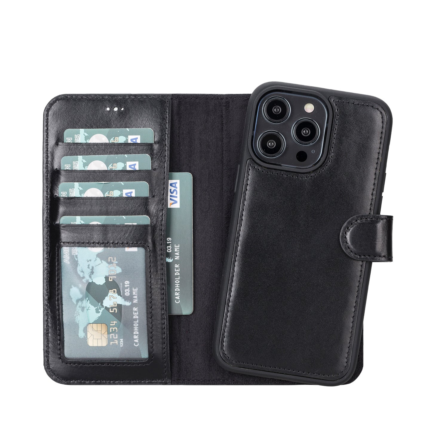 Ultimate Jacket Cases with Detachable Card Holder for iPhone 11 Series