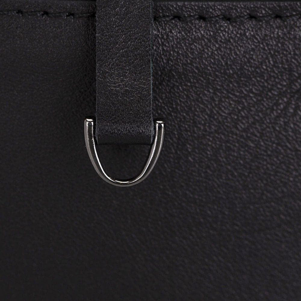 Apollo Leather Laptop Bag 13 Inch - BLACK - saracleather