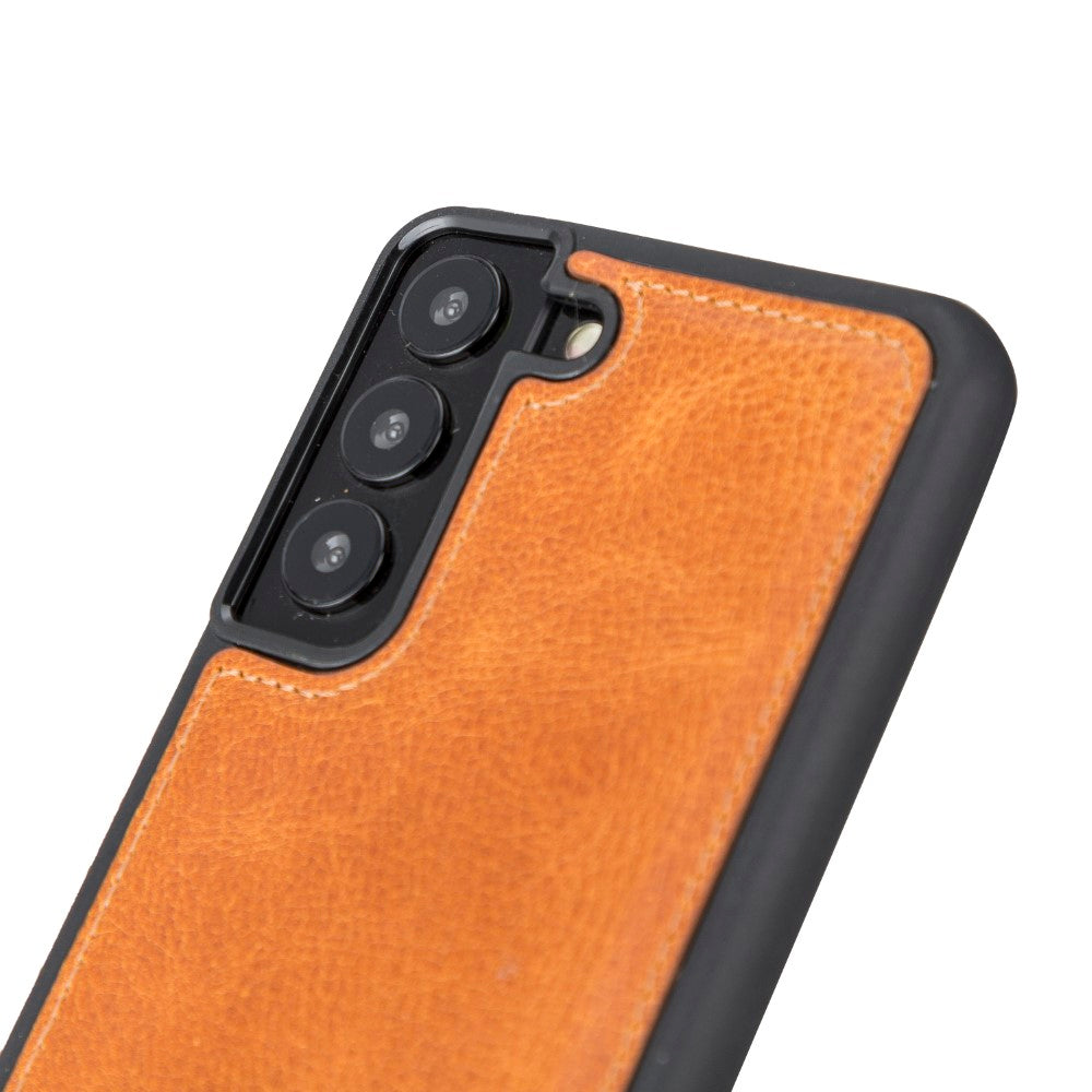 Flex Cover Leather Back Case for Samsung Galaxy S22 (6.1") - TAN