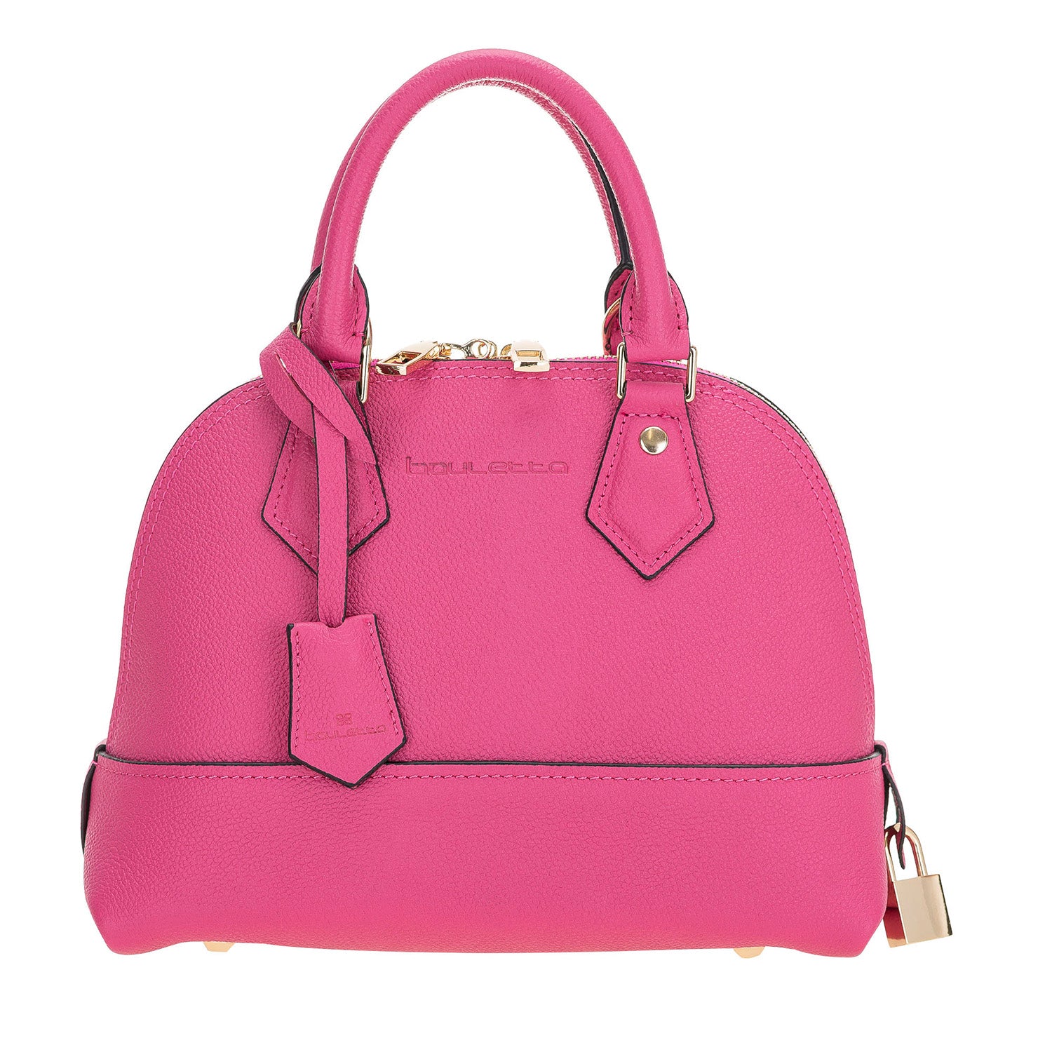 Daisy Women's Leather Handbags - PINK - saracleather