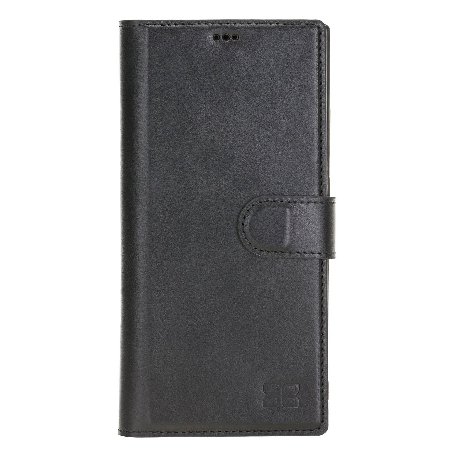 Magic Magnetic Detachable Leather Wallet Case with RFID for Samsung Galaxy Note 20 / Note 20 5G (6.7") - BLACK - saracleather