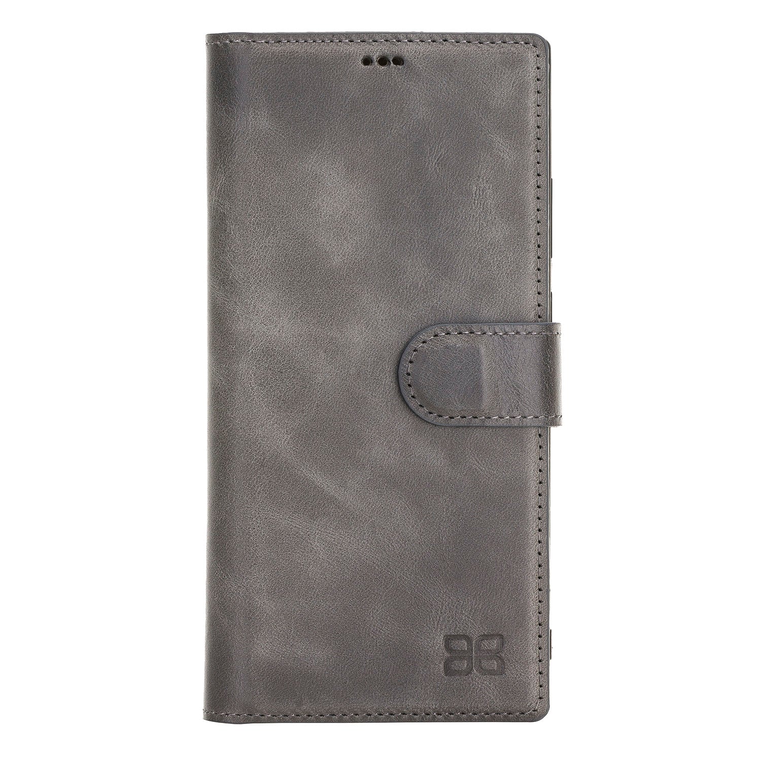 Magic Magnetic Detachable Leather Wallet Case with RFID for Samsung Galaxy Note 20 / Note 20 5G (6.7") - GRAY - saracleather