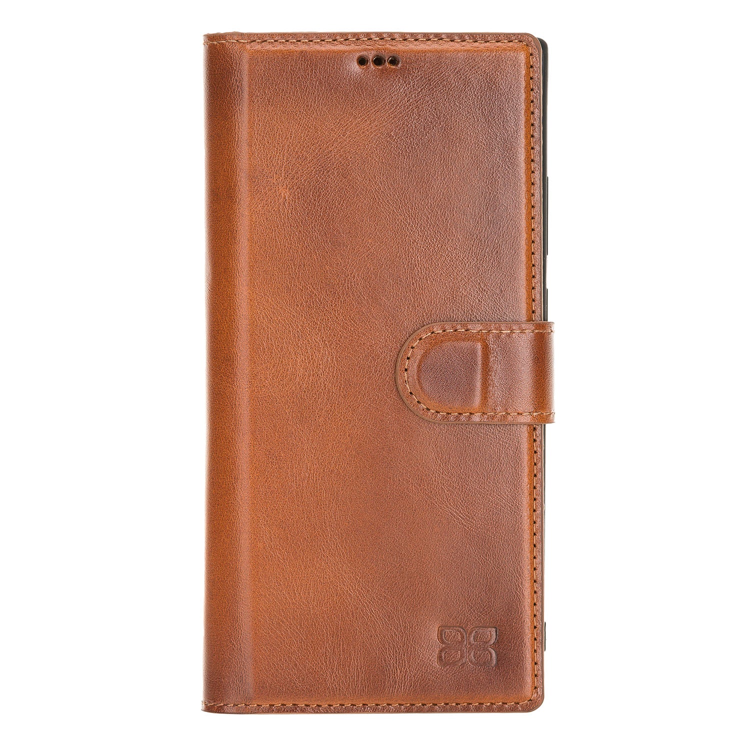 Magic Magnetic Detachable Leather Wallet Case with RFID for Samsung Galaxy Note 20 Ultra 5G (6.9") - EFFECT BROWN - saracleather