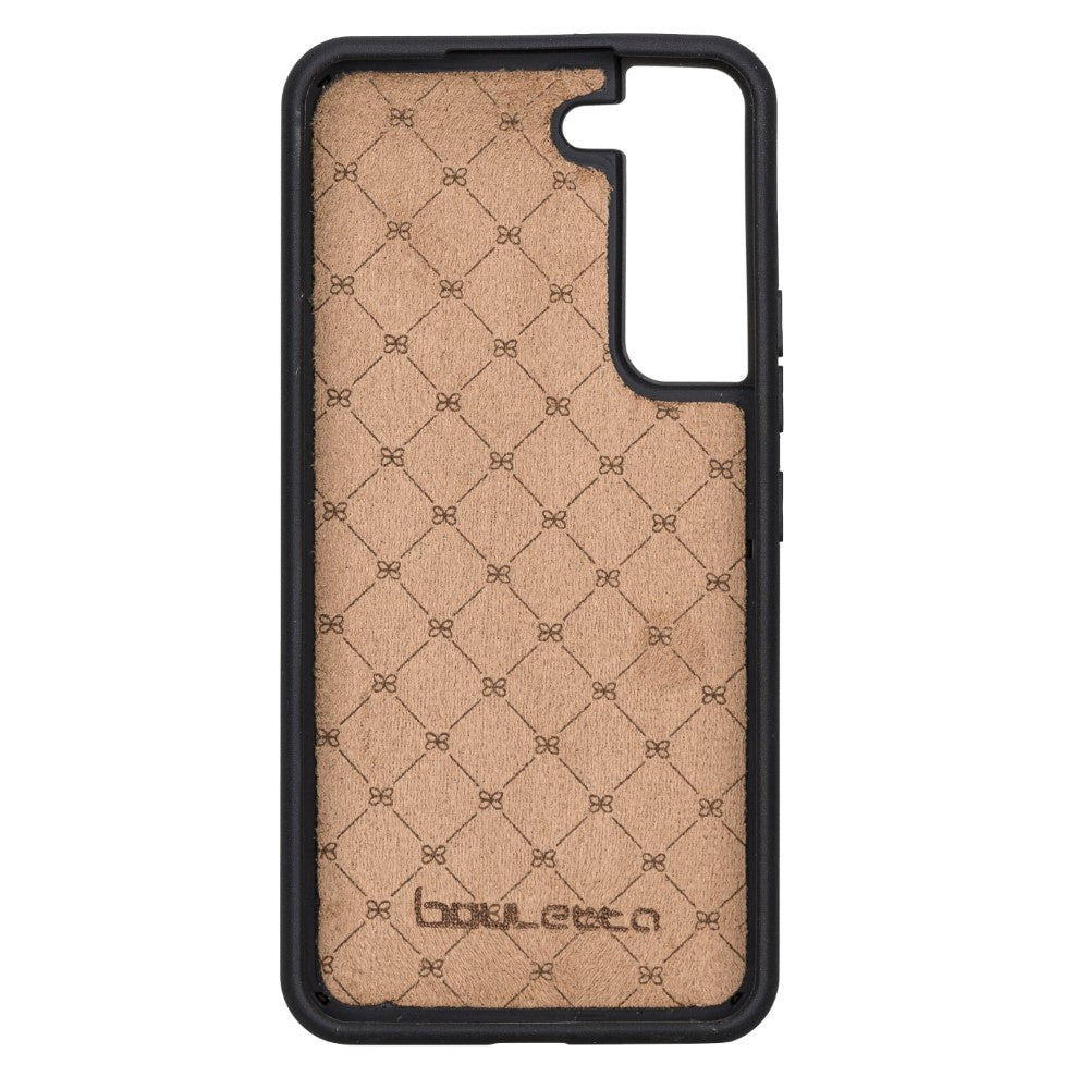 Flex Cover Leather Back Case with Card Holder for Samsung Galaxy S22 (6.1") - EFFECT TAN