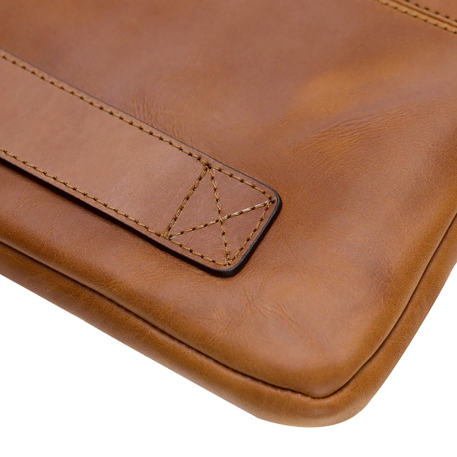 Awe Leather Case for Apple Macbook Pro 13" / Macbook Air 13" - EFFECT BROWN - saracleather