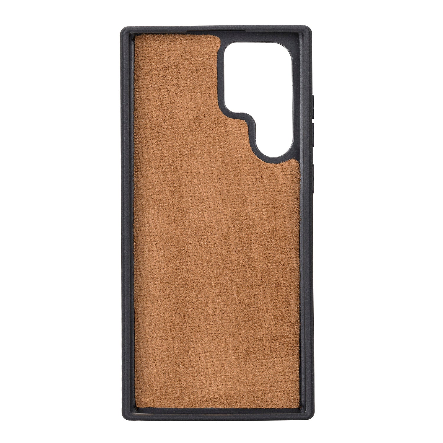 Liluri Magnetic Detachable Leather Wallet Case for Samsung Galaxy S22 Ultra (6.8") - TAN