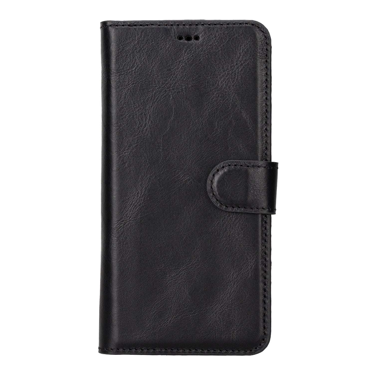 Magic Magnetic Detachable Leather RFID Blocker Wallet Case for Samsung Galaxy S23 (6.1") - BLACK