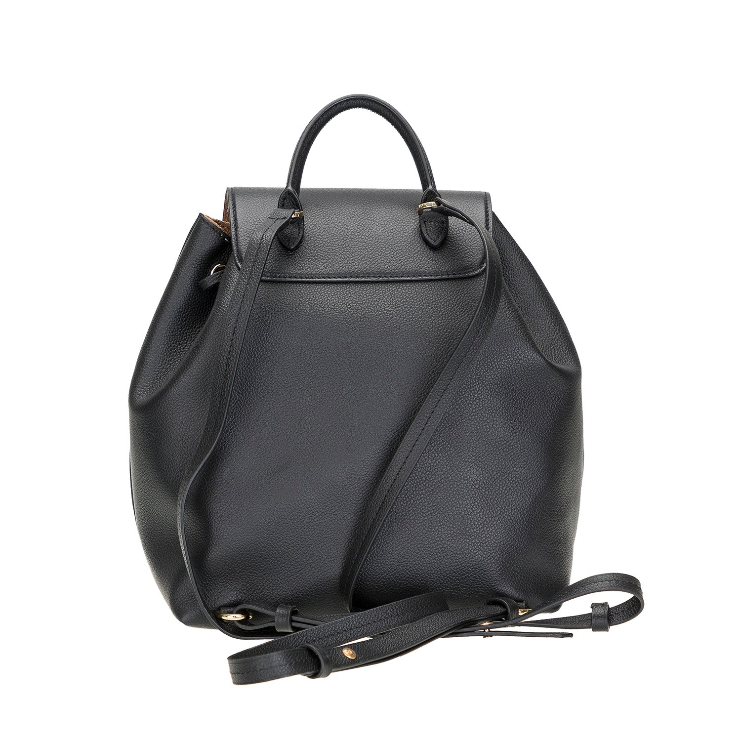 Eleni Women's Leather Bag - BLACK - saracleather