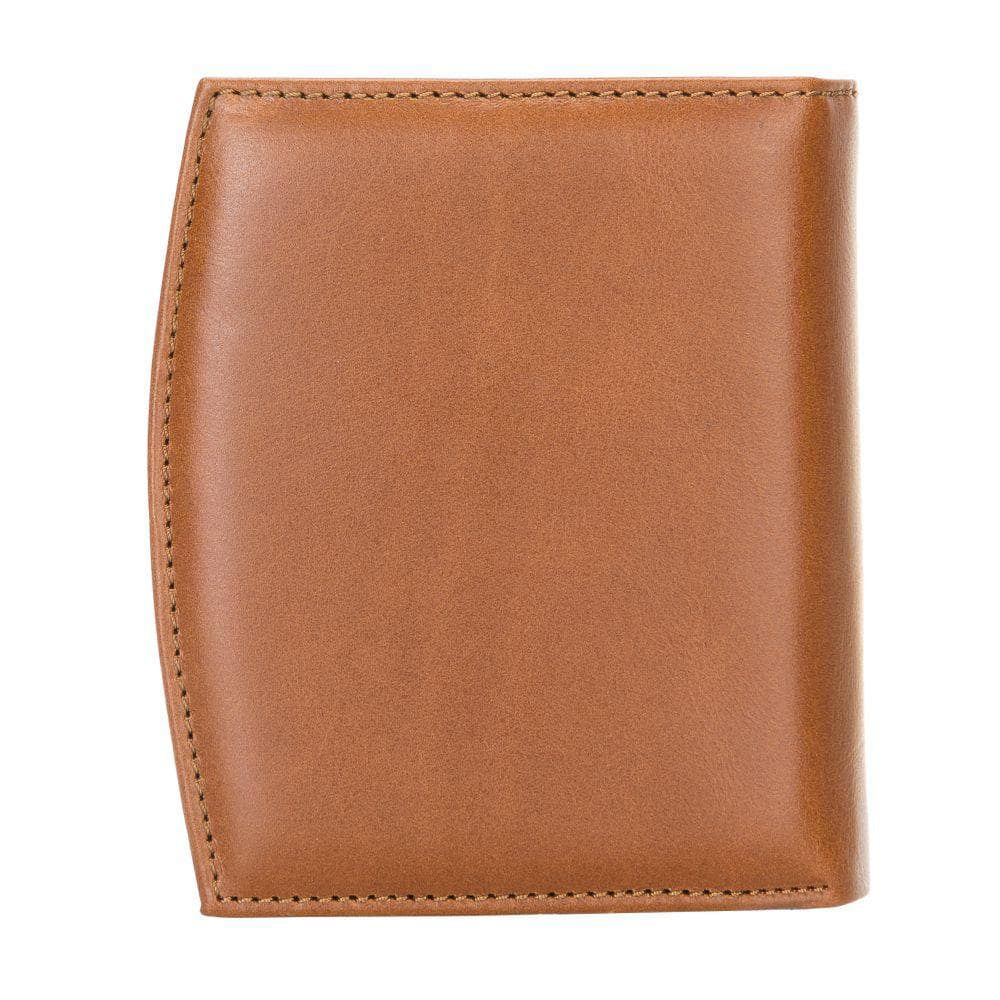 Vero Women's Leather Zipper Wallet - TAN - saracleather