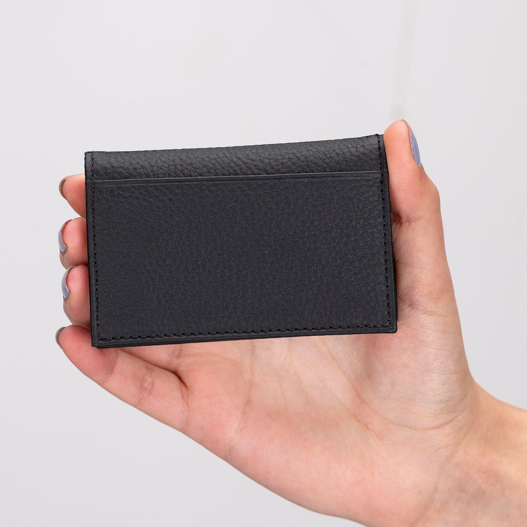 Andy Leather Business / Credit Card Holder - FLOATER BLACK