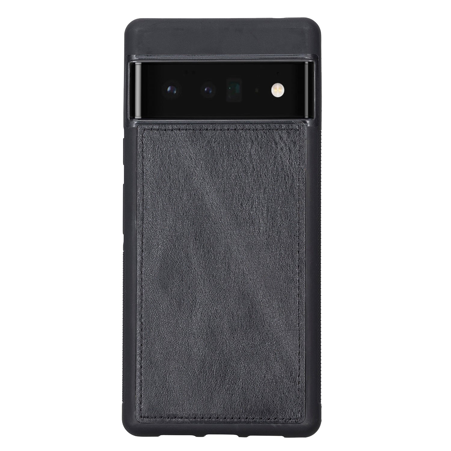 Magic Magnetic Detachable Leather RFID Blocker Wallet Case for Google Pixel 6 Pro (6.7") - BLACK