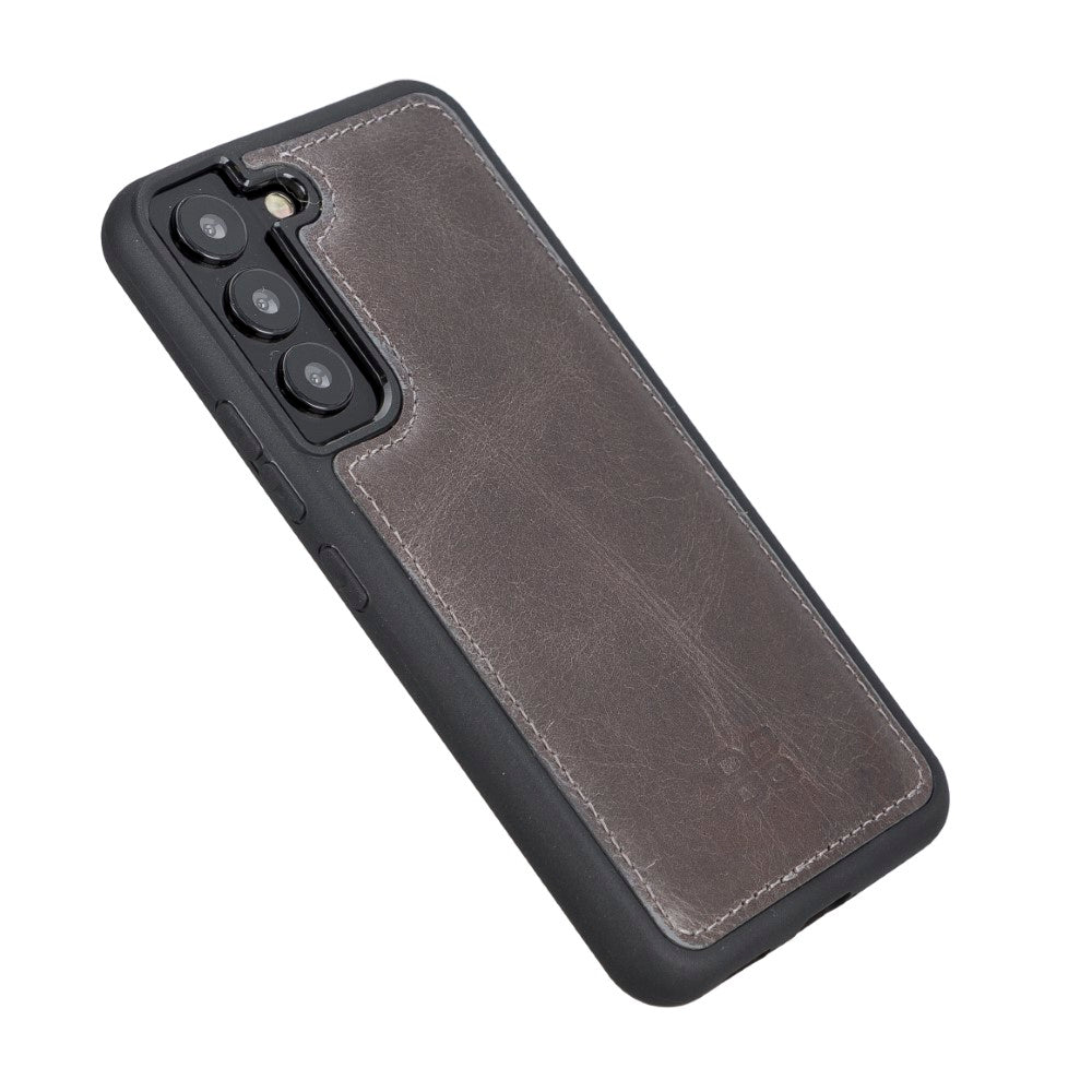 Flex Cover Leather Back Case for Samsung Galaxy S22 (6.1") - GRAY