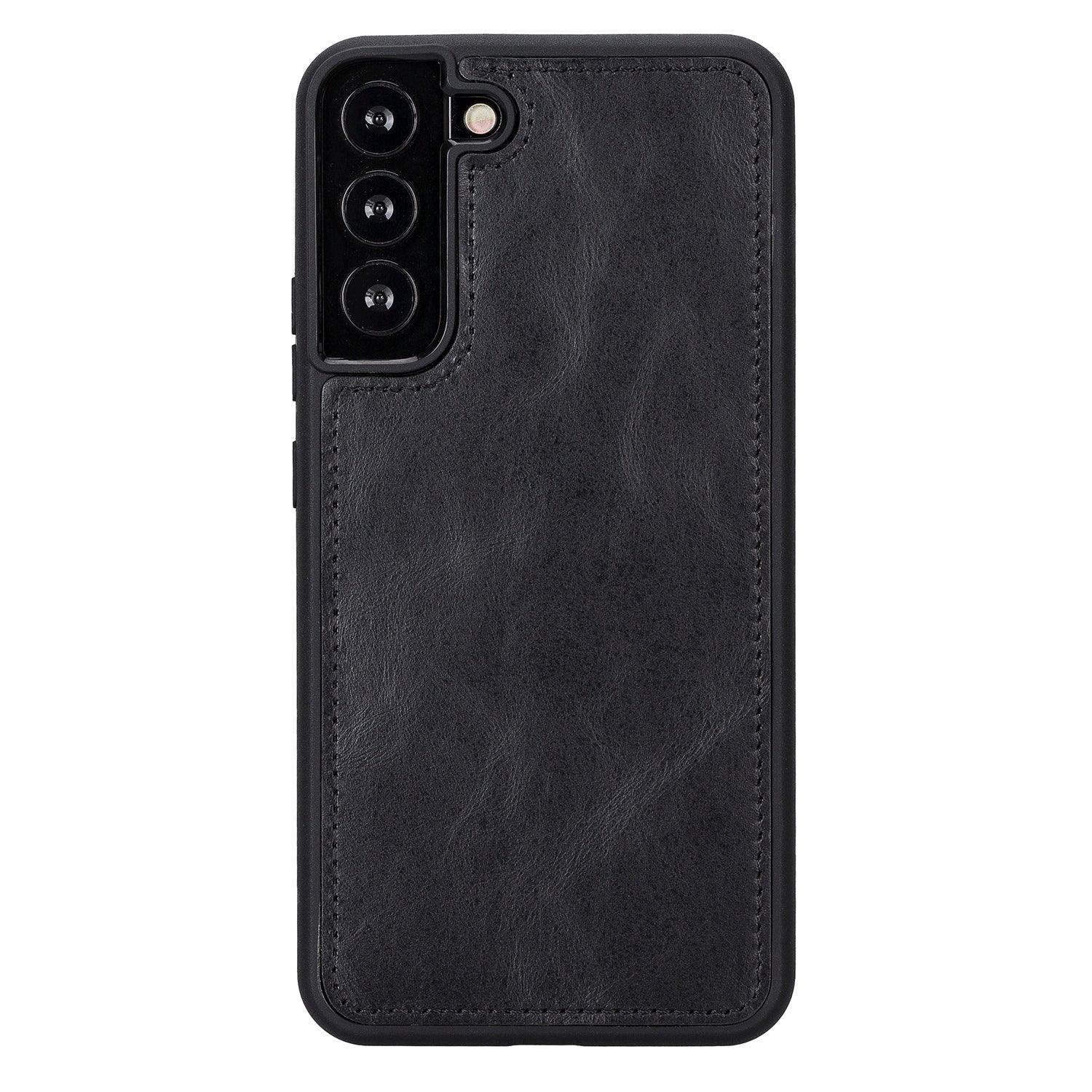 Magic Magnetic Detachable Leather RFID Blocker Wallet Case for Samsung Galaxy S22 Plus (6.6") - BLACK