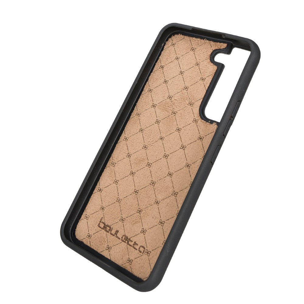 Flex Cover Leather Back Case with Card Holder for Samsung Galaxy S22 (6.1") - BROWN