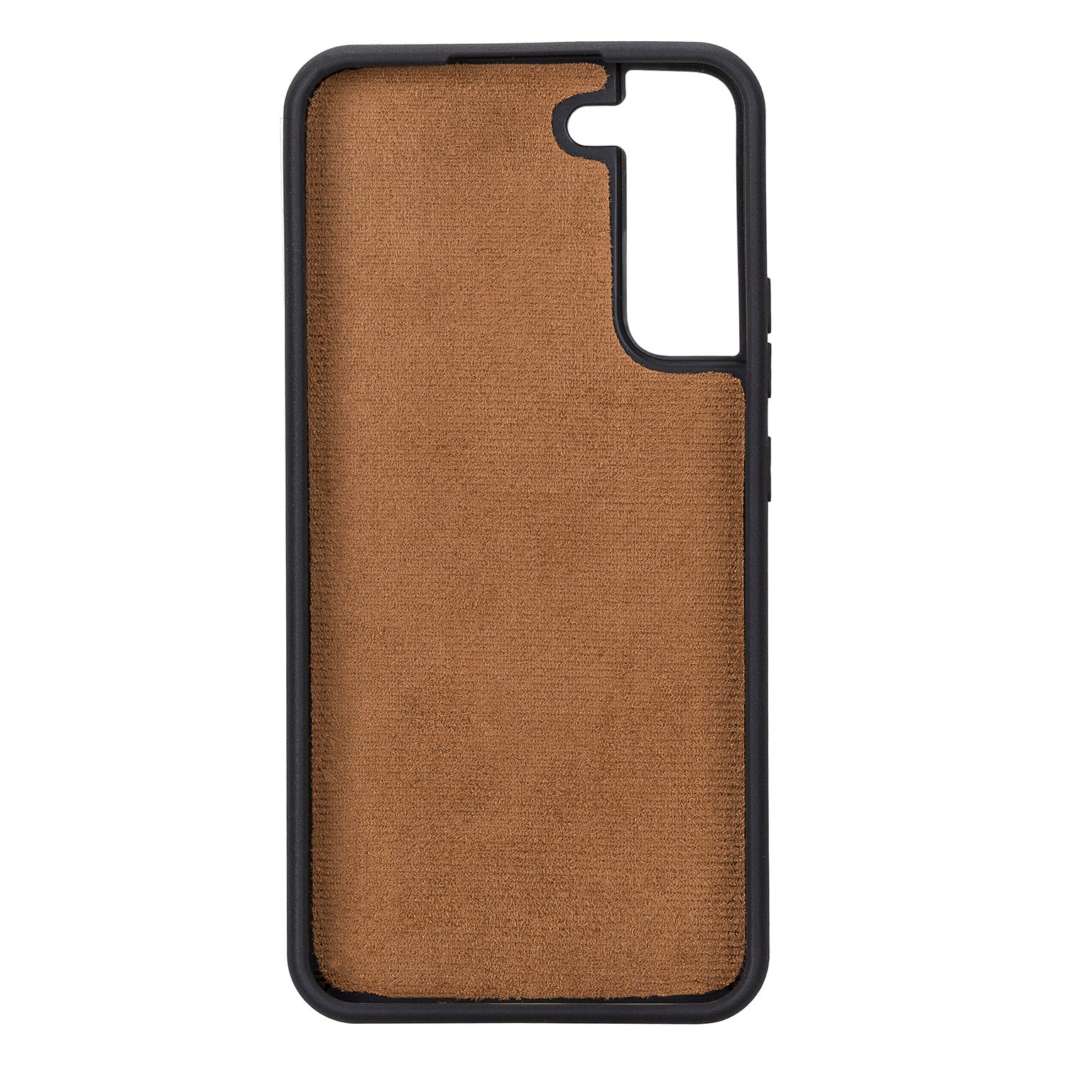 Magic Magnetic Detachable Leather RFID Blocker Wallet Case for Samsung Galaxy S22 (6.1") - BROWN