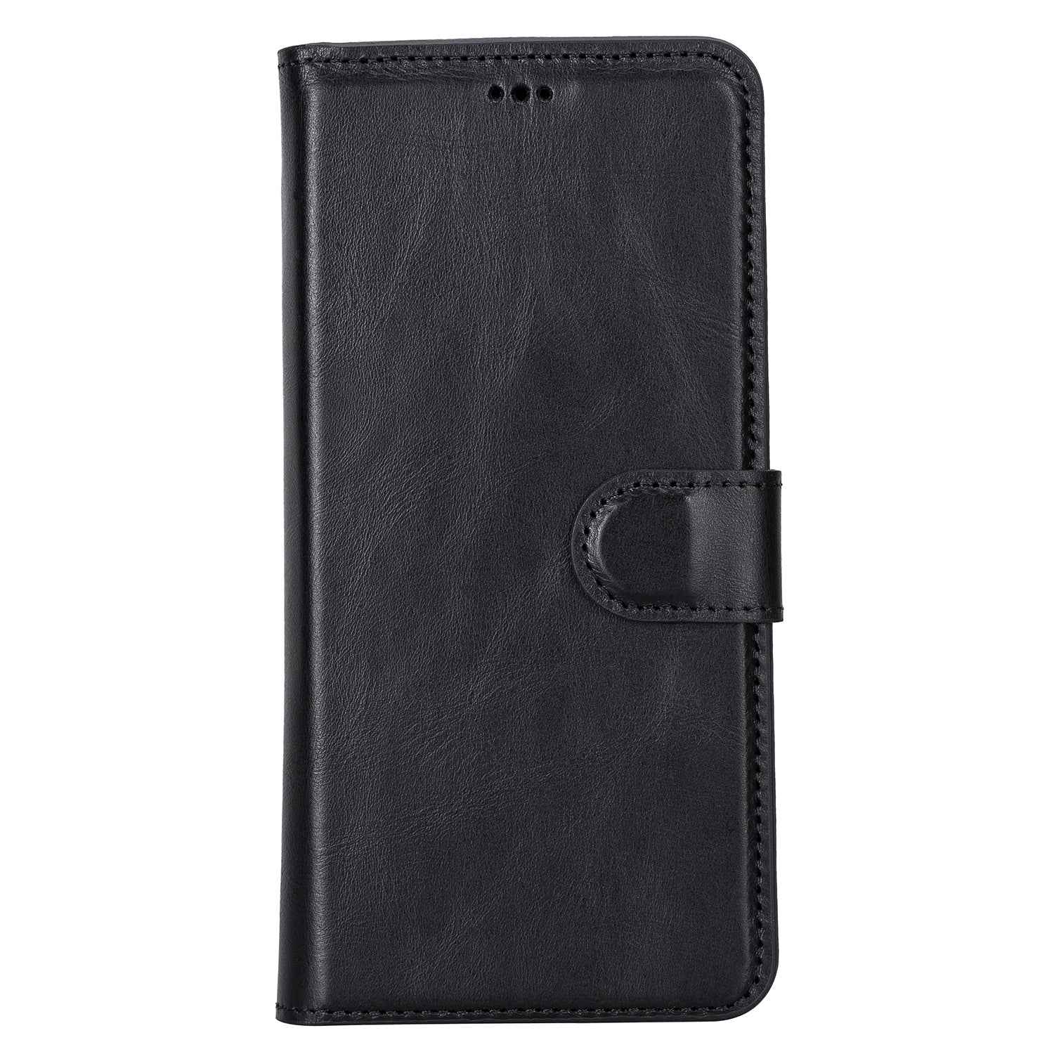 Magic Magnetic Detachable Leather RFID Blocker Wallet Case for Samsung Galaxy S22 Plus (6.6") - BLACK