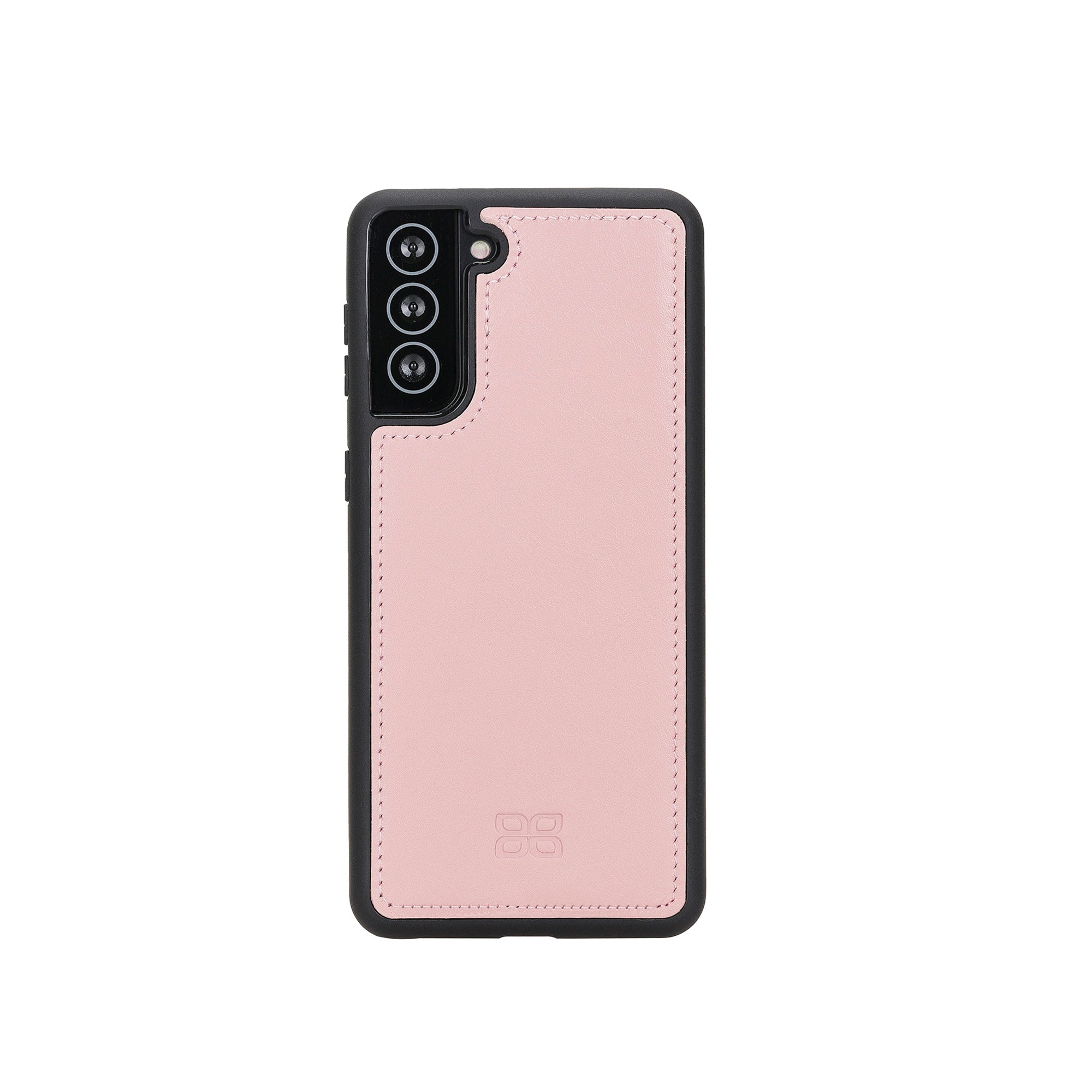 Flex Cover Leather Back Case for Samsung Galaxy S21 Plus 5G (6.7") - PINK - saracleather