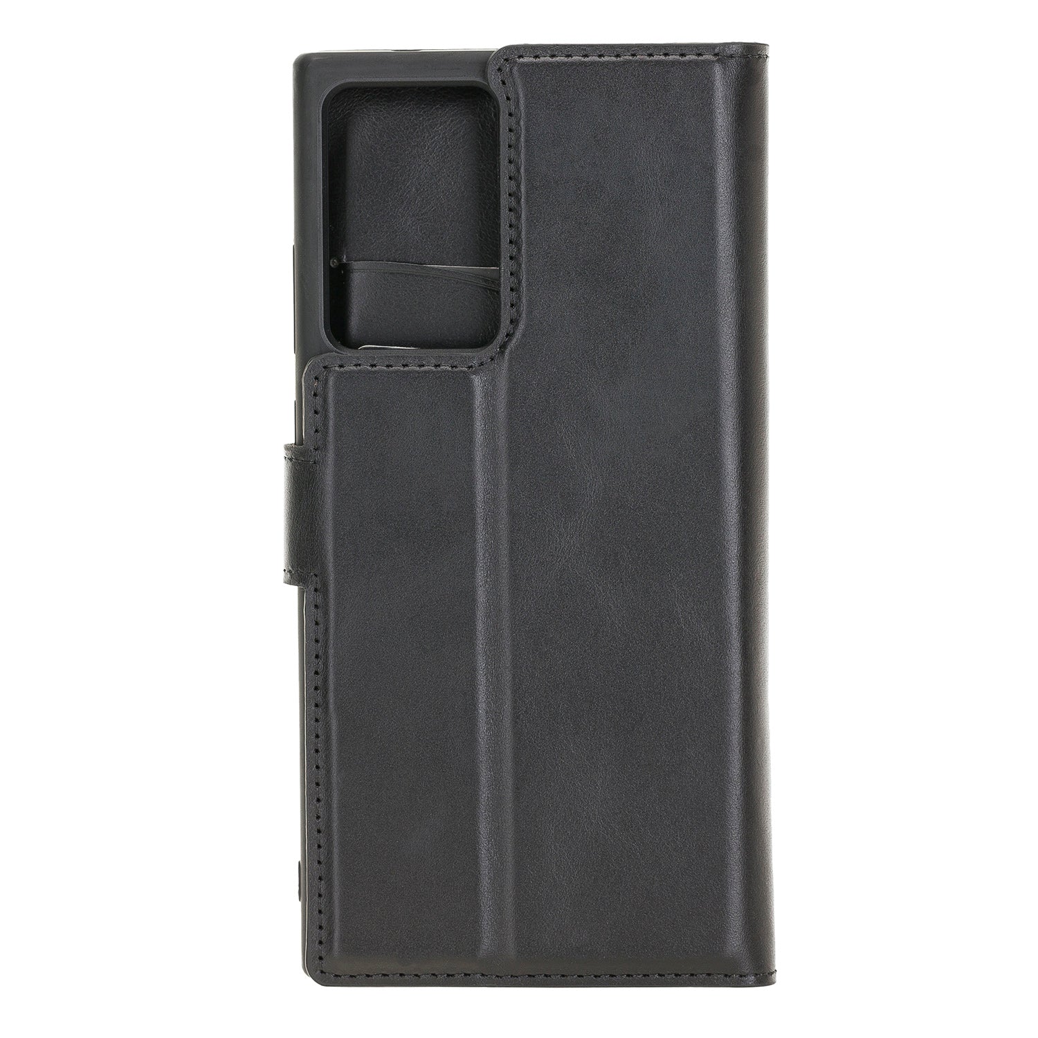 Magic Magnetic Detachable Leather Wallet Case with RFID for Samsung Galaxy Note 20 Ultra 5G (6.9") - BLACK - saracleather