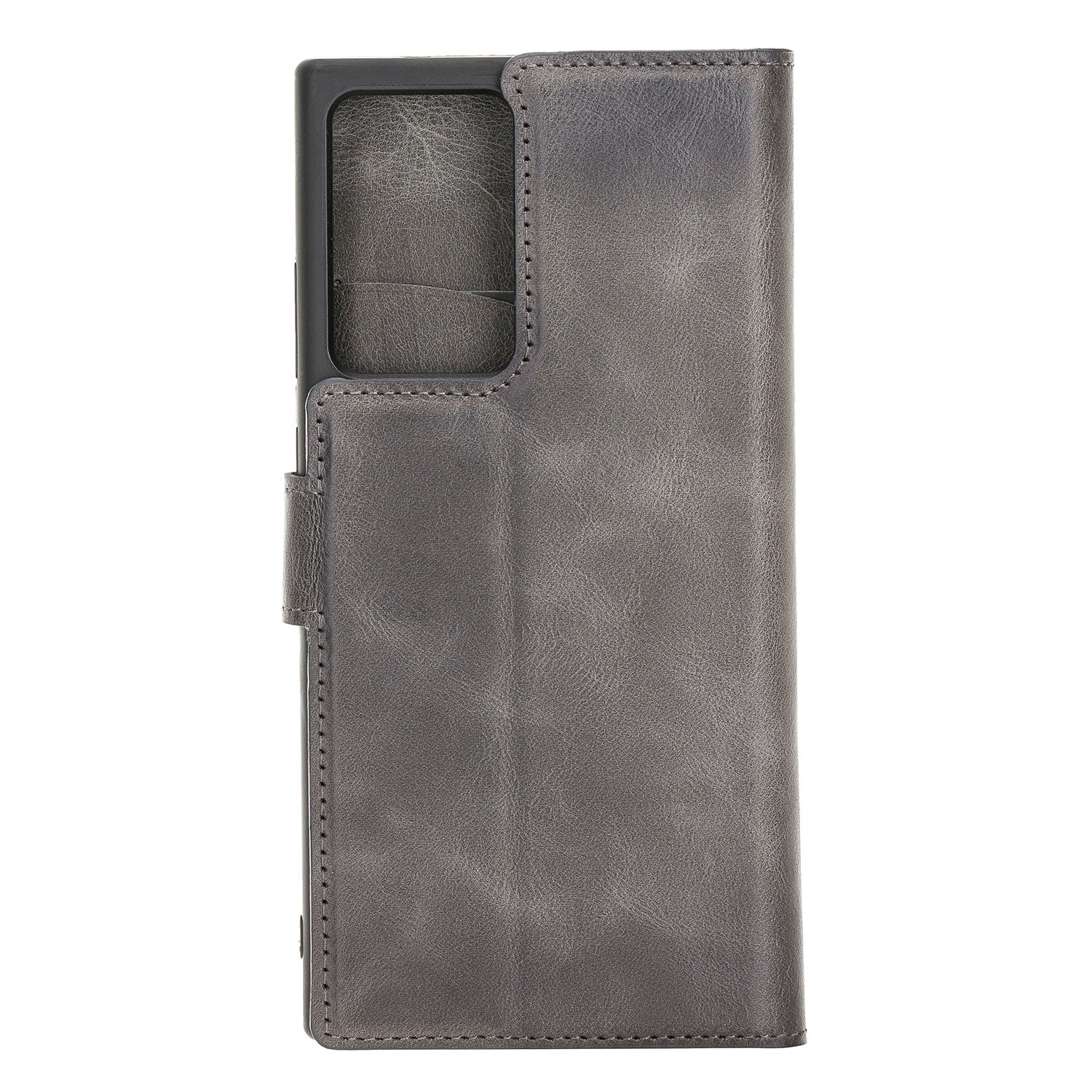 Magic Magnetic Detachable Leather Wallet Case with RFID for Samsung Galaxy Note 20 Ultra 5G (6.9") - GRAY - saracleather