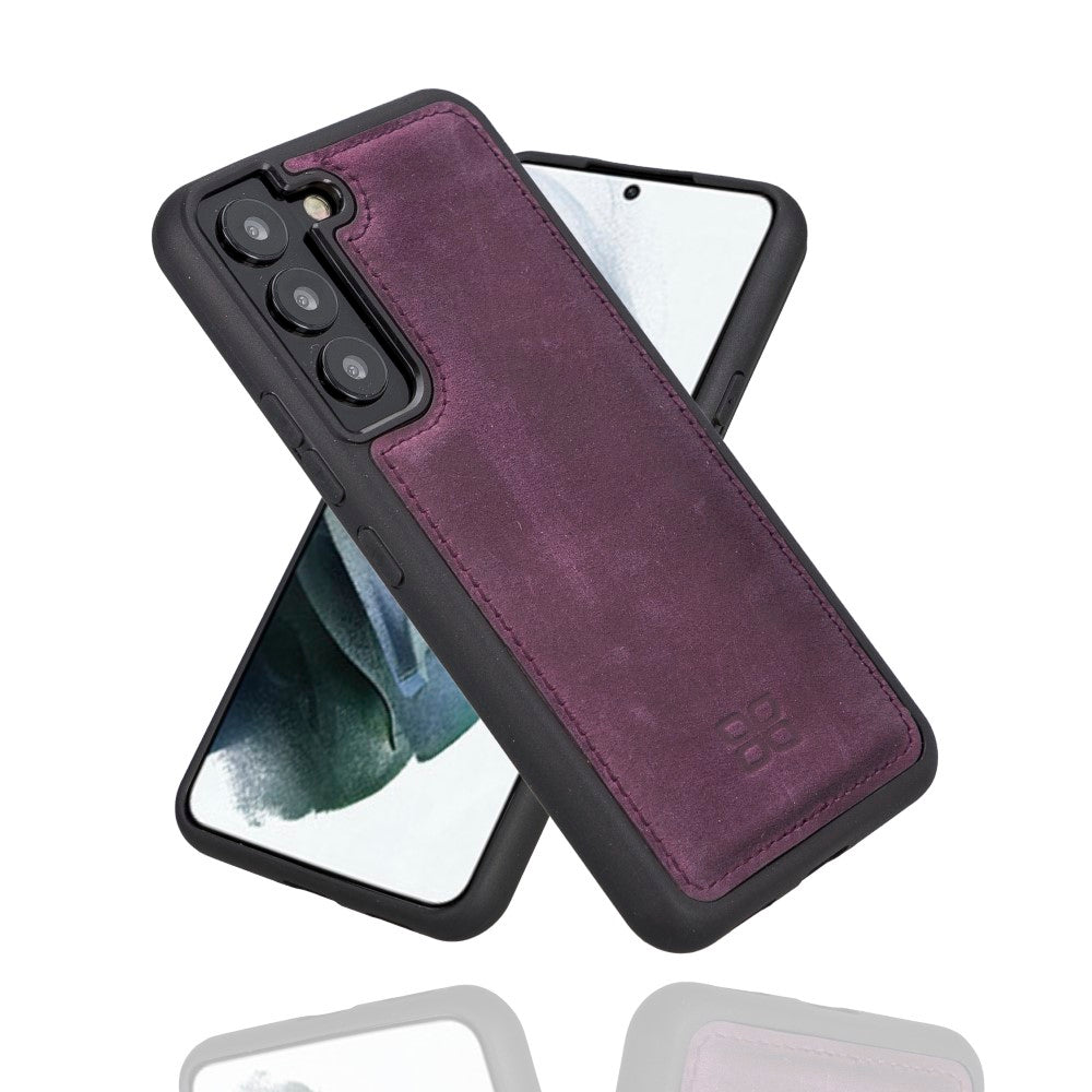 Flex Cover Leather Back Case for Samsung Galaxy S22 (6.1") - PURPLE