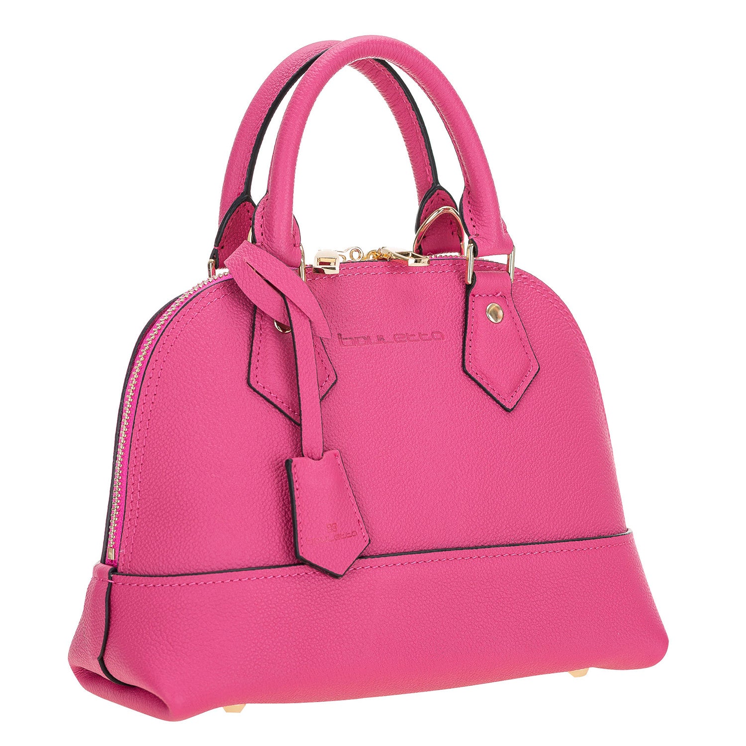 Daisy Women's Leather Handbags - PINK - saracleather